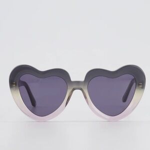 Jimmy Fairly Chic Heart-Shaped Sunglasses - mint condition.